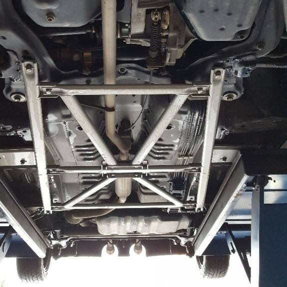 D-SPORT フロア フレームバー のパーツレビュー | コペン(コペ太 880