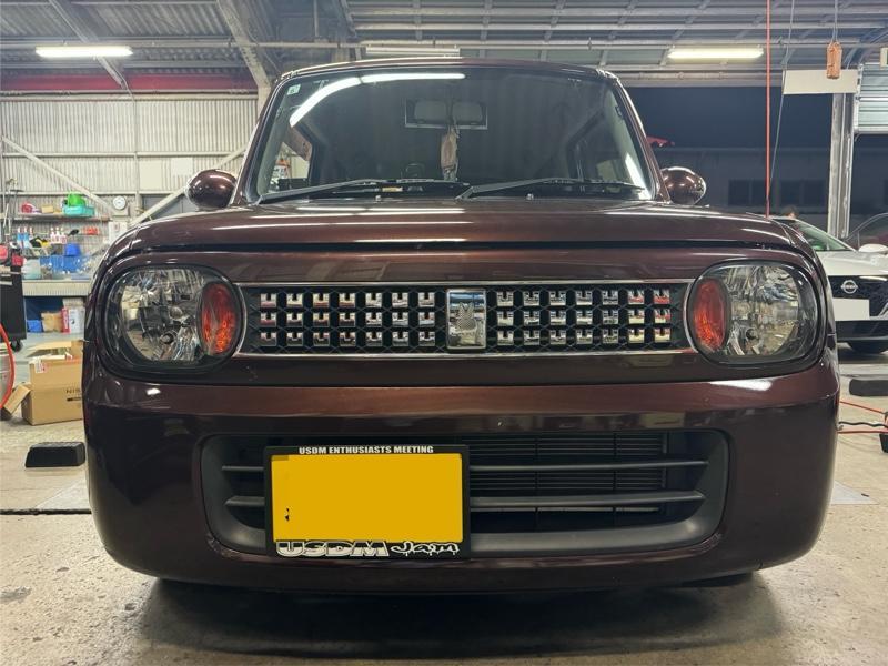 ラパン純正加工 インナーブラックヘッドライト のパーツレビュー