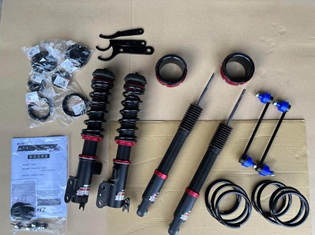 BLITZ DAMPER ZZ-R 車高調タント ムーヴ