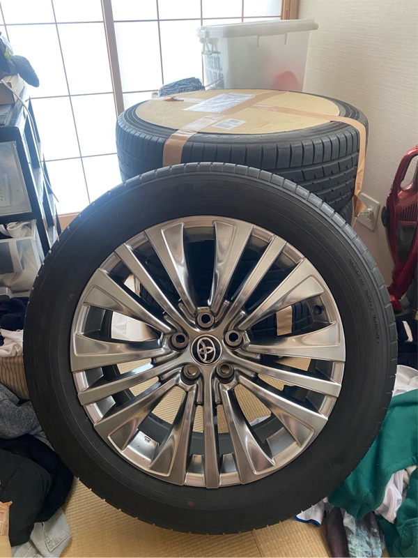 80ハリアー19インチ純正ホイール｜☆ゆうちゃん！！☆のブログ