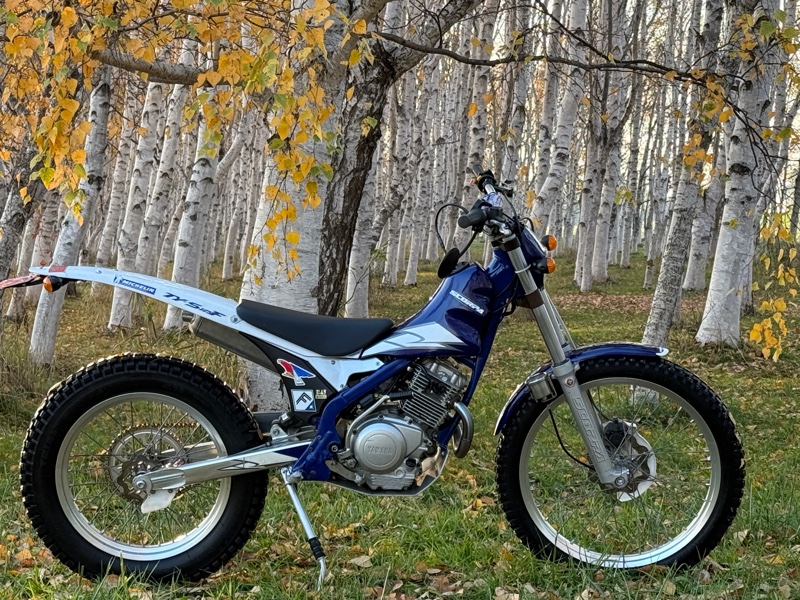 苦しんだフロントフォークのOHが完了・・・降雪後の札幌を走ってみた