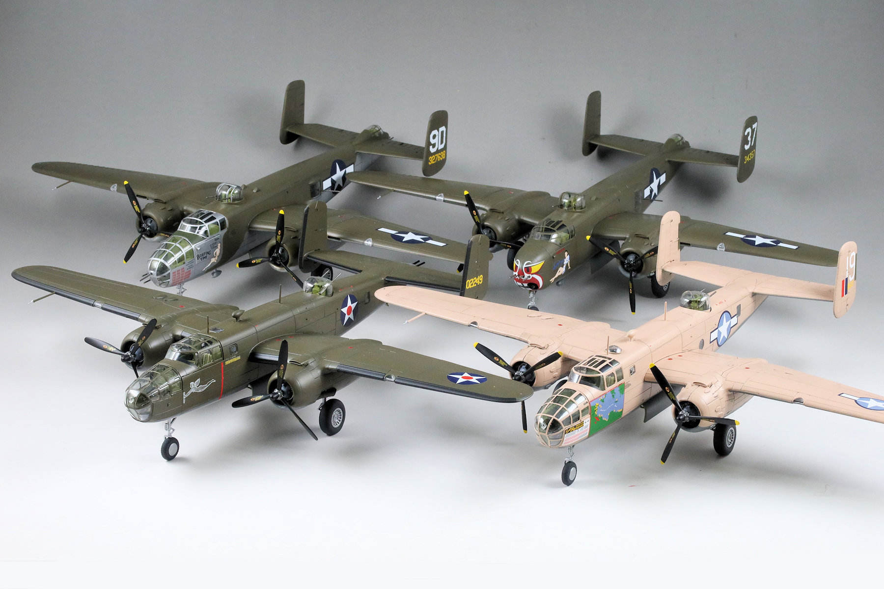 ミッチェル完成｜のんパパのブログ｜目指せ、1/72航空博物館