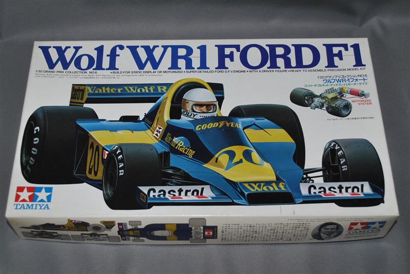 タミヤ模型、1/20、ウルフ WR1 フォード F1 ｜覆面えるのブログ