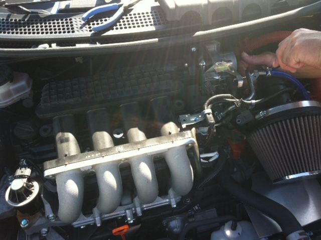 CR-Z インテーク GEフィット流用 CR-Z インテーク GEフィット流用