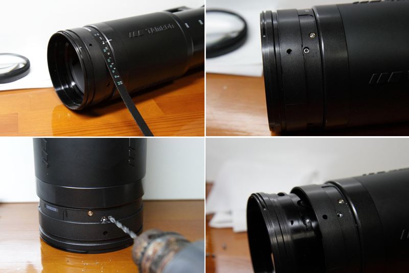 ﾀﾑﾛﾝAF200-400㎜F5.6LD(ｷﾔﾉﾝﾏｳﾝﾄ)分解・清掃（その他 その他）by くろ