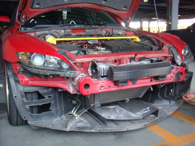 RE雨宮 オイルクーラー取り付け（マツダ RX-8・SE3P）by シャコ