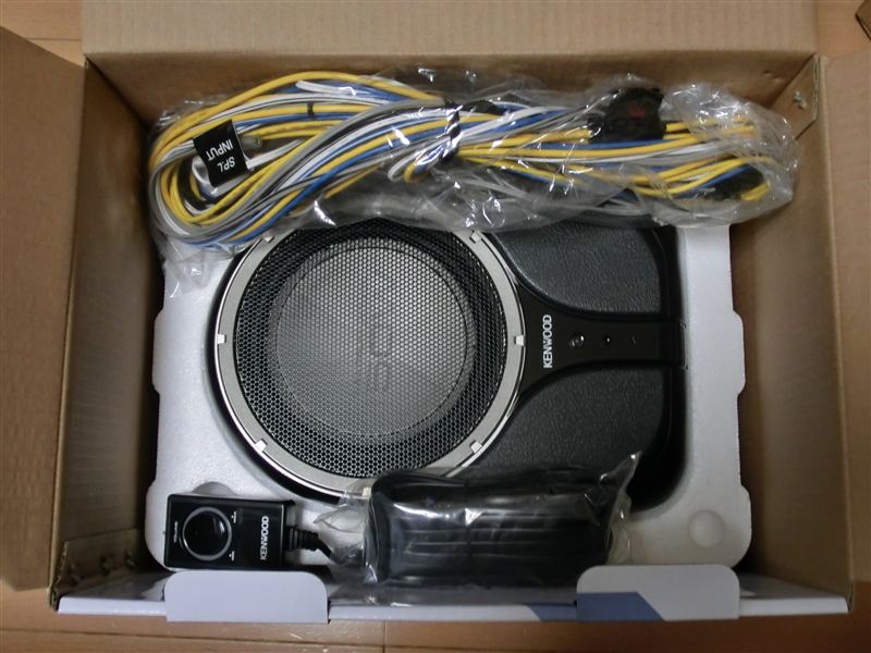 KENWOOD KSC-SW01 サブウーファー 取付（ホンダ オデッセイ・RB1/2）by