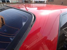 リアウィンドウモール・プチ修理（日産 スカイラインGT‐R・R32）by