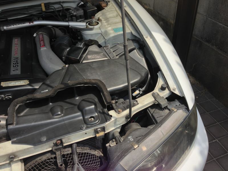 純正エアクリーナーボックス吸気効率UP（日産 スカイラインGT‐R）by