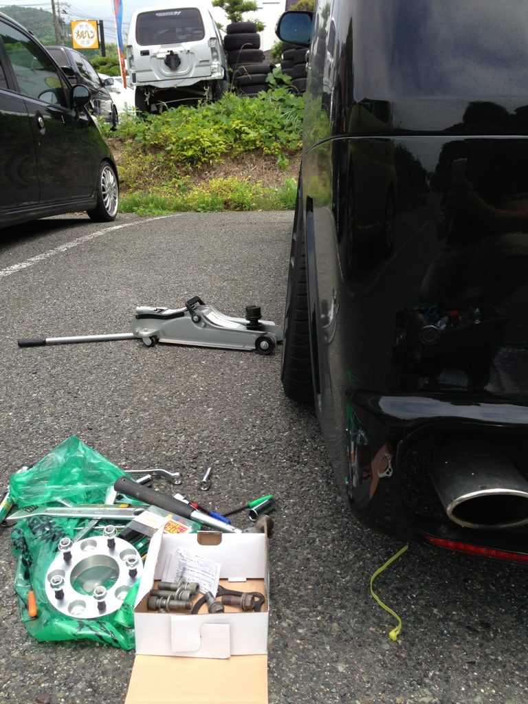 キャンバープレート5度！！（トヨタ ヴェルファイア・20系）by りゅー