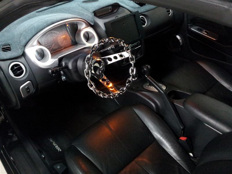 チェーンステアリング取り付け（三菱 エクリプススパイダー）by papasi