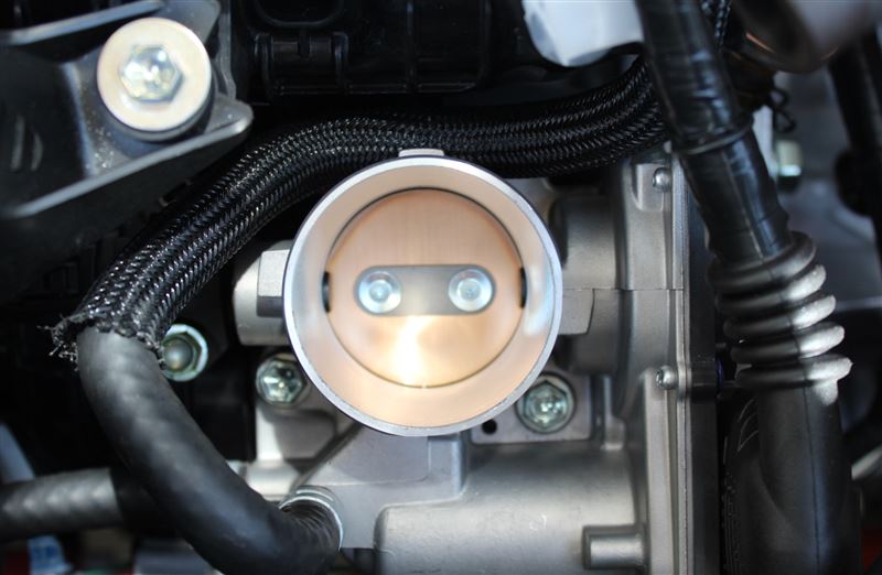 SATISFACTION カーボンチャンバーエアインテークKIT（トヨタ アクア