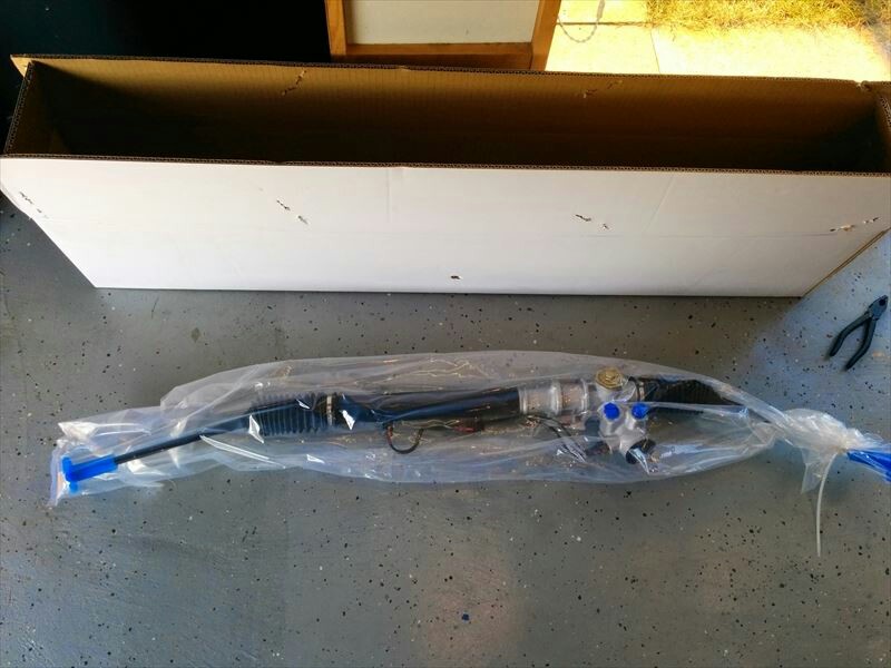 ステアリングラック＆ピニオン交換 その2（マツダ ユーノス