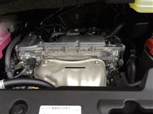 新型ヴェルファイア エンジンカバー取り付け（トヨタ ヴェルファイア