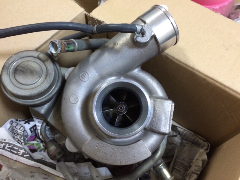 タービン比較（スバル インプレッサ WRX STI・GC8/GF8）by tomcat150sp