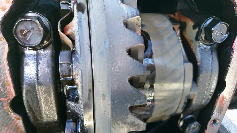 トルセンLSD付き4.1ファイナルデフ交換準備（トヨタ アルテッツァ・10