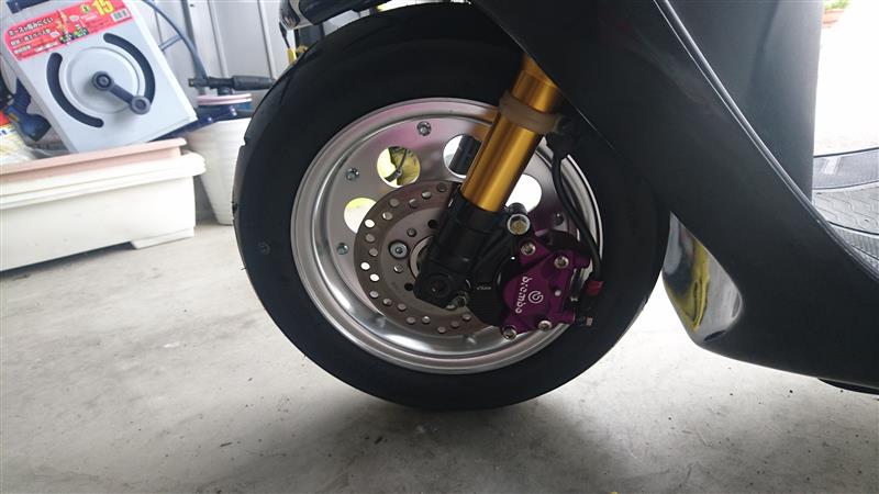 ﾌﾛﾝﾄちょい太足化（ホンダ ライブディオZX）by 15CR - みんカラ