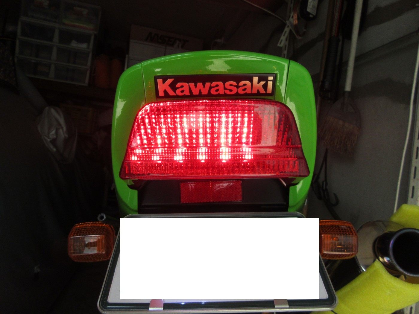 テールランプユニット交換（カワサキ ZRX1200R）by チロリン♪ - みんカラ