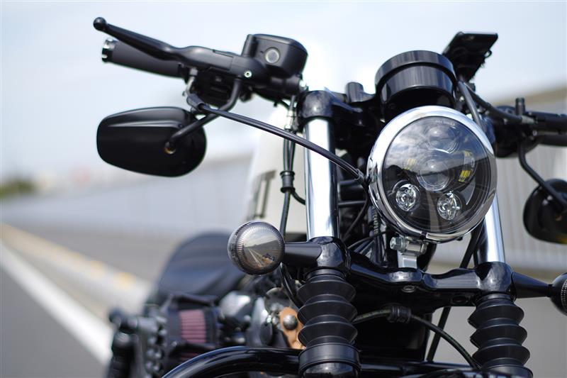 MOTOR STAGE LEDヘッドライト（ハーレーダビッドソン XL1200X フォー