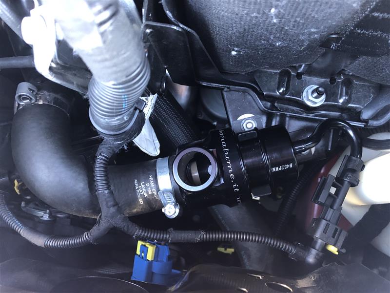 ブローオフバルブ周辺のカスタム（アバルト 595 （ハッチバック）・2