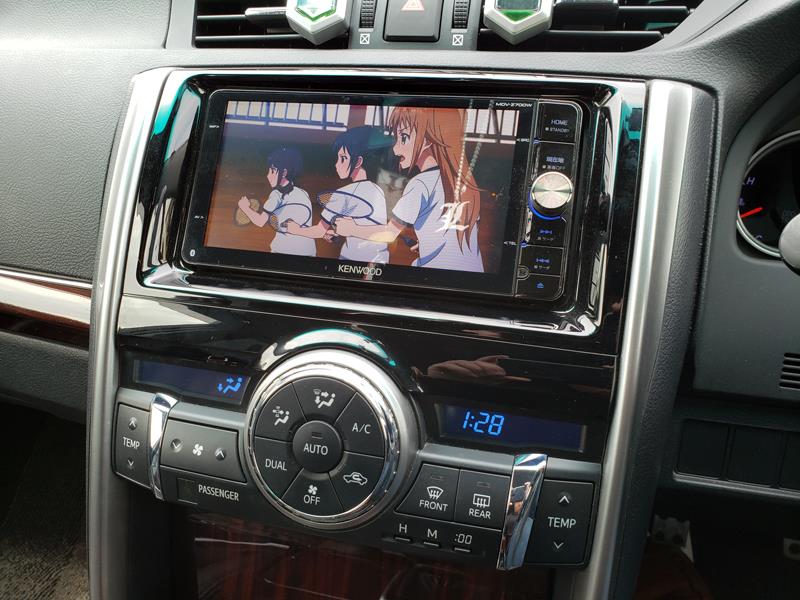 後期型エアコンパネルに交換しました。（トヨタ マークX・130系）by