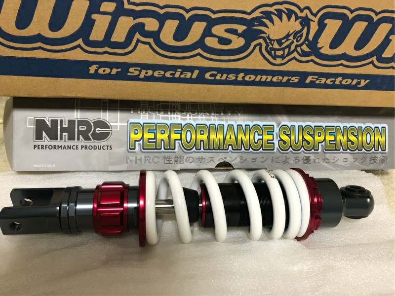 ウィルズウィンパフォーマンスリアショックに 交換（ヤマハ