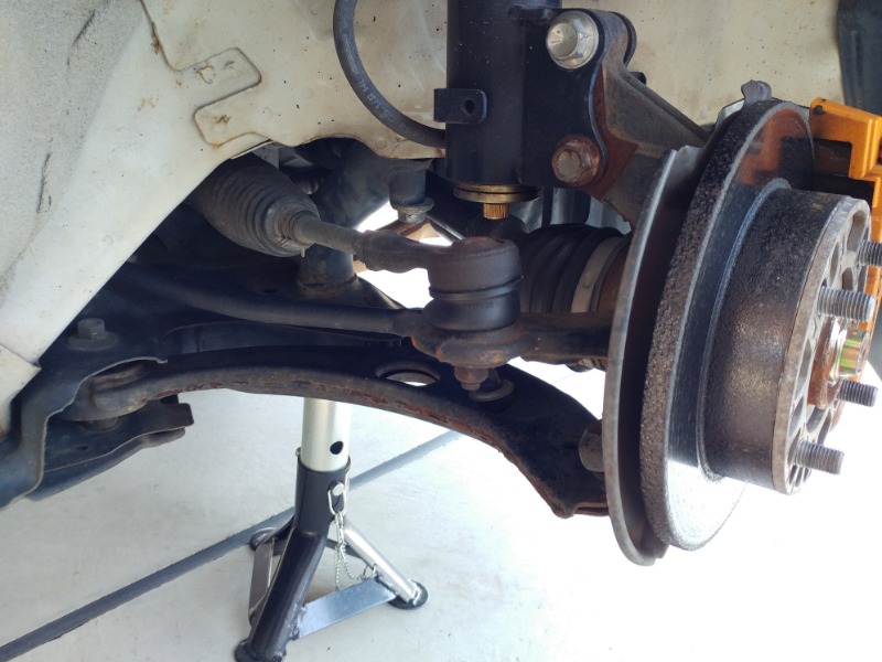 ロアアーム加工 3 取付け（ダイハツ ムーヴ・L150/160S系）by mint_@