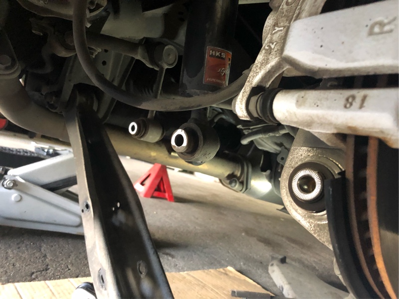 スライドキャンバー取り付け（トヨタ マークX・130系）by かずきん＠ま