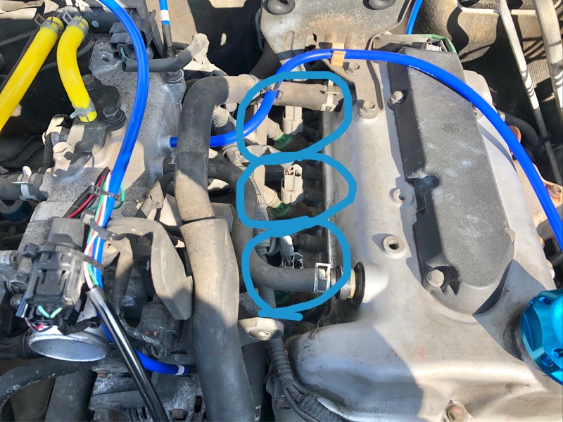 JB23 3型 インジェクター交換② 1穴→12穴化（スズキ ジムニー・JB23W