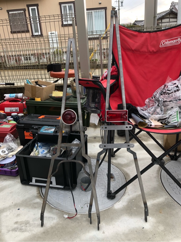 nice！motorcycle製 スクエアテールランプ（ハーレーダビッドソン FL