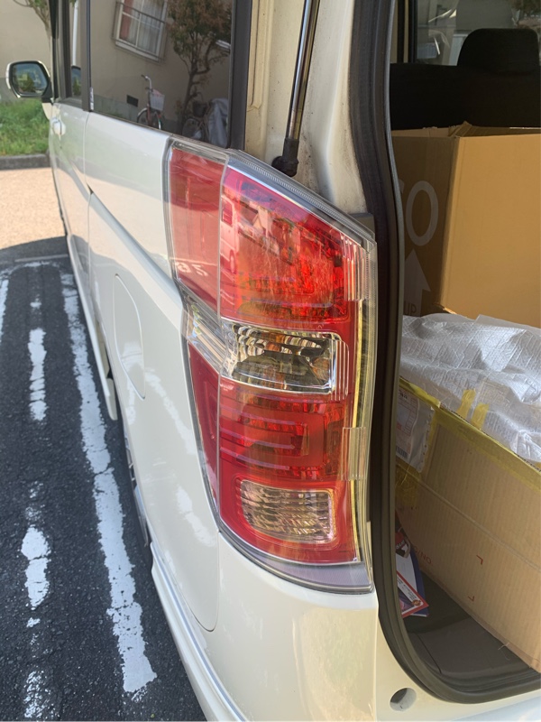 前期RK1に後期スパーダテール取り付け（ホンダ ステップワゴン・RK）by