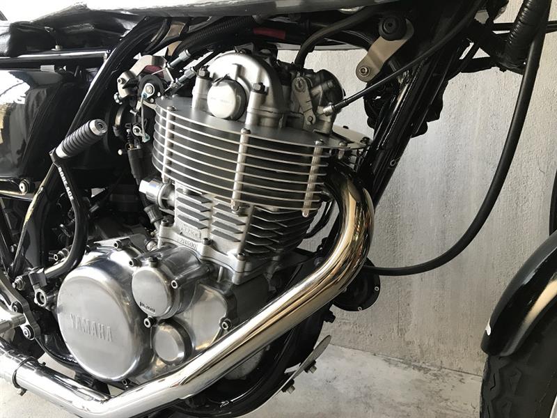 ビックフィン取付（ヤマハ SR400）by BikeLife‐GG - みんカラ