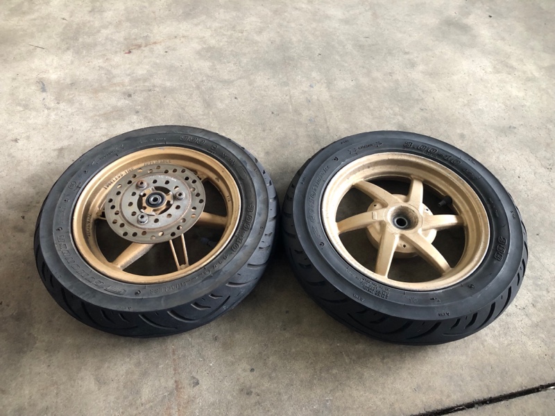 ホイール塗装（ホンダ ライブディオZX）by IMFactory555 - みんカラ