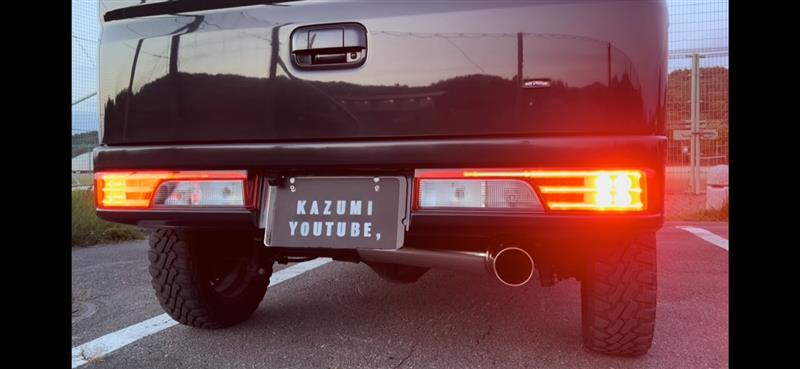 DA17W純正テールランプ市販のハーネスで全灯化（スズキ エブリイワゴン