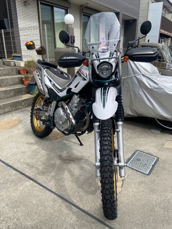 リアサスペンションメンテナンス（ヤマハ セロー250ファイナル