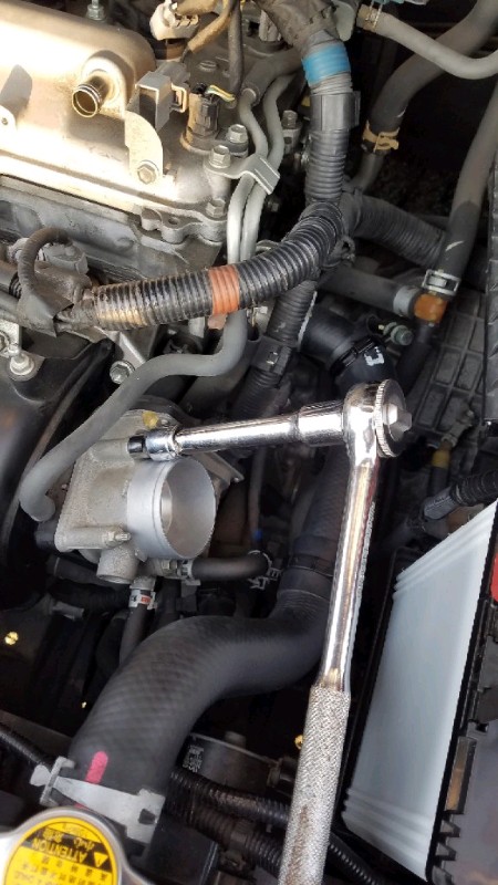 スロットルバルブ清掃してみました！（トヨタ ノア・70系）by キバヤシ