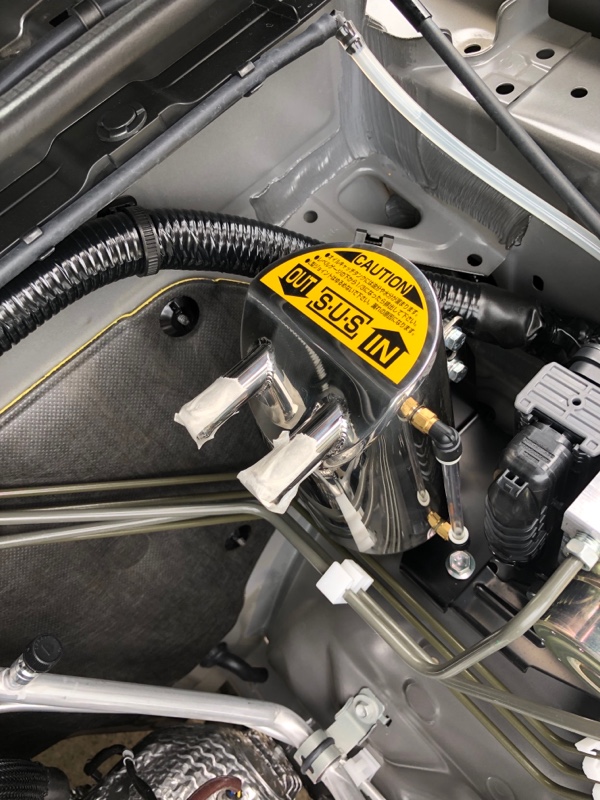 ハイブリッジファースト オイルキャッチタンク取付（235キロ）（スズキ