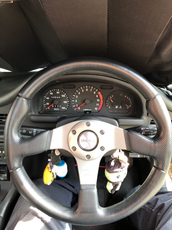 ステアリング交換（スズキ カプチーノ・EA11R/21R）by かぷちょま