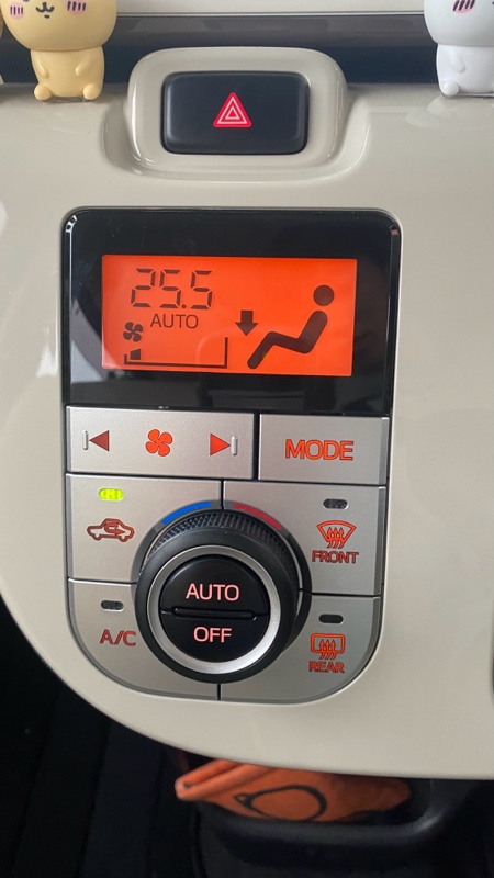 キャスト純正エアコンスイッチへ交換（ダイハツ ムーヴキャンバス