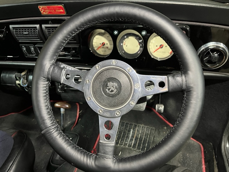 モトリタ ステアリング 取り付け その2（ローバー ミニ・MK IX）by