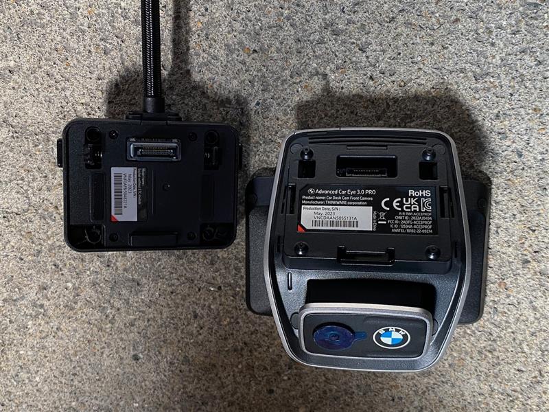 BMW純正 ドライブレコーダー Advanced Car Eye 3.0 Proの取付け（その