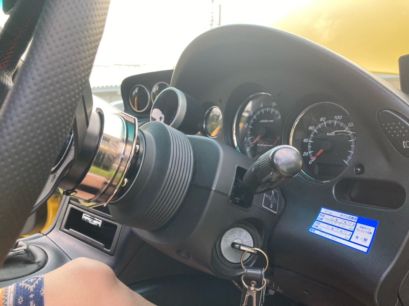 ワークスベル ラフィックス2 + Nardi DeepCorn 350mm 取付（マツダ RX