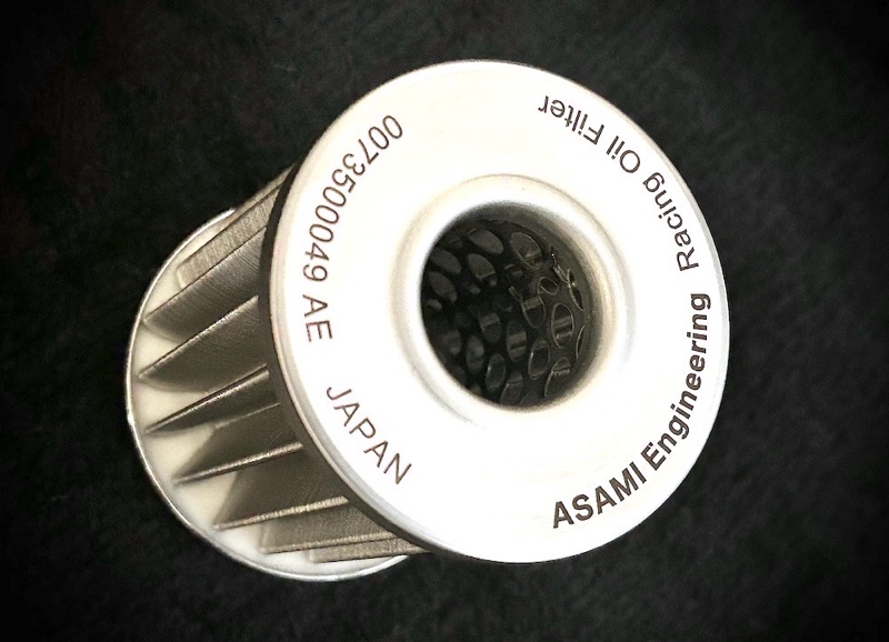 アサミエンジニアリングさん謹製レーシングオイルフィルター”、正直な