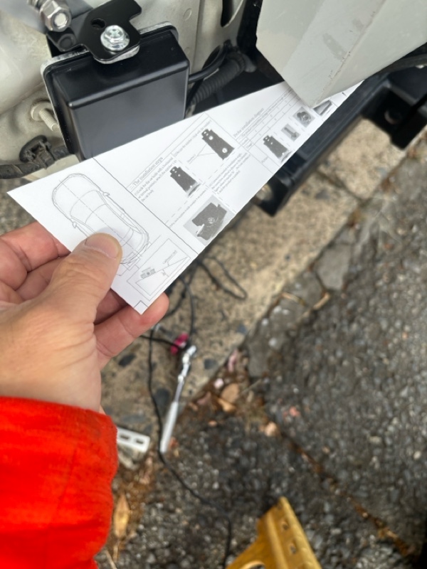 デリカに中華のBSMセンサーを取り付けてみました。センサー取り付け編