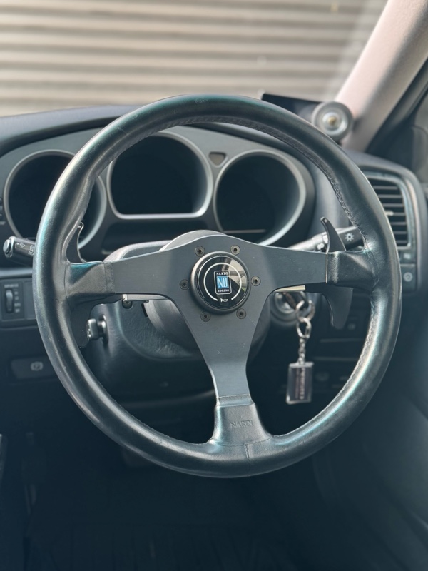 ステアリング交換＆社外パドルシフト取り付け（トヨタ アリスト・16系