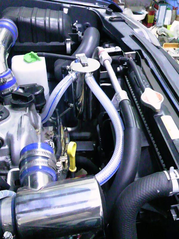 3層 オイルキャッチタンク メタルワークスナカミチ(メタルワークス