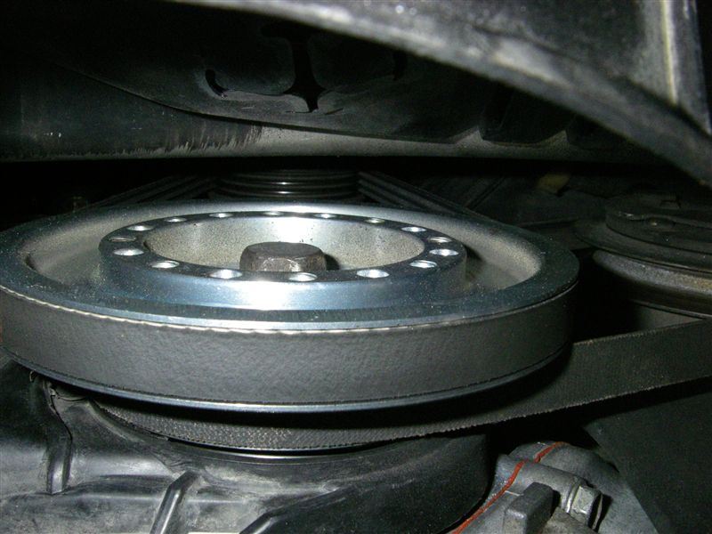 エアコン回転数減速プーリー FANATEK(ファナテック)のクランクプーリー