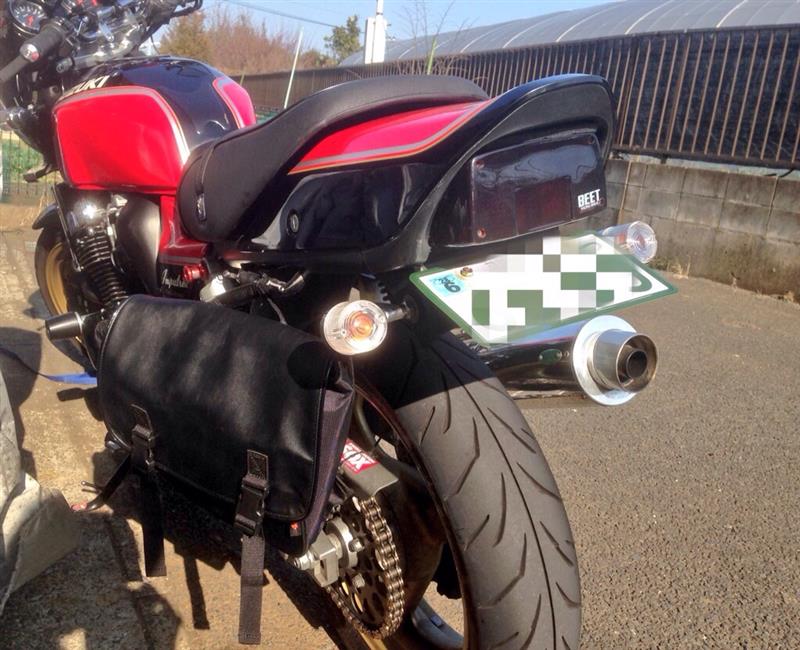 BEET JAPAN ブラックテール GSX400E用 のパーツレビュー | GSX400