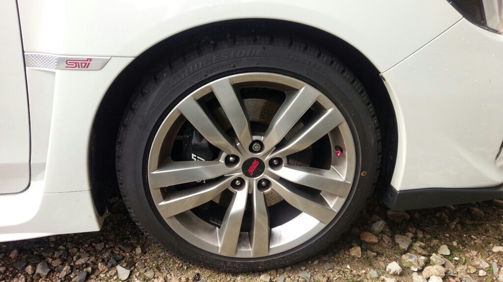 スバル純正GVB型 純正ホイール のパーツレビュー | WRX STI(のんたん
