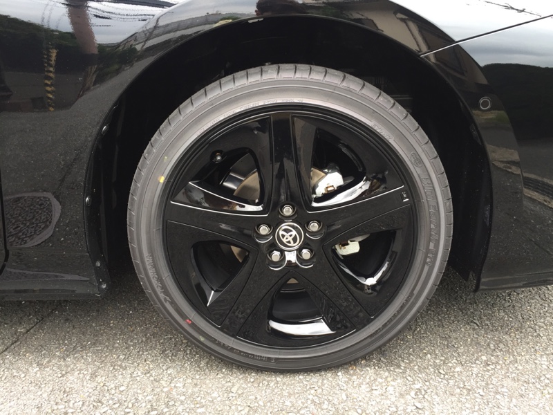 トヨタ純正 ホイールアクセントピースブラック のパーツレビュー